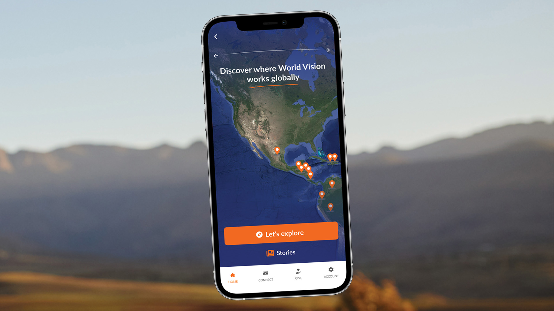 Explore screen of the My Sponsorship app