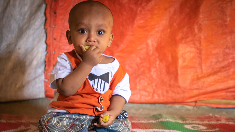 Child eating