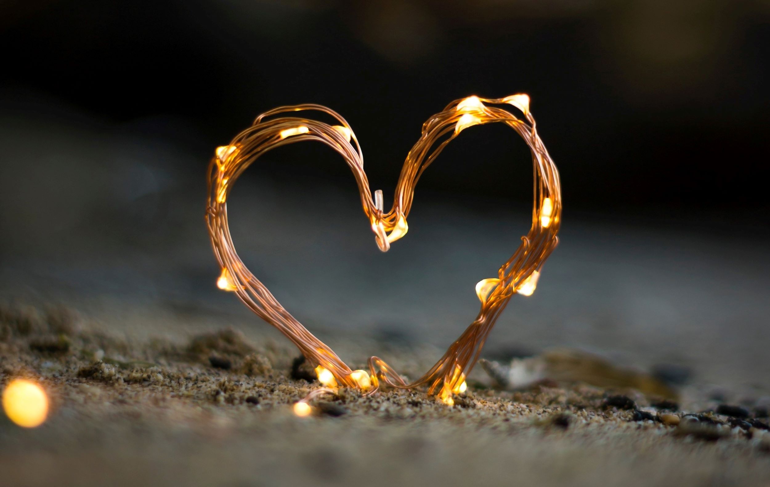 A wicker heart