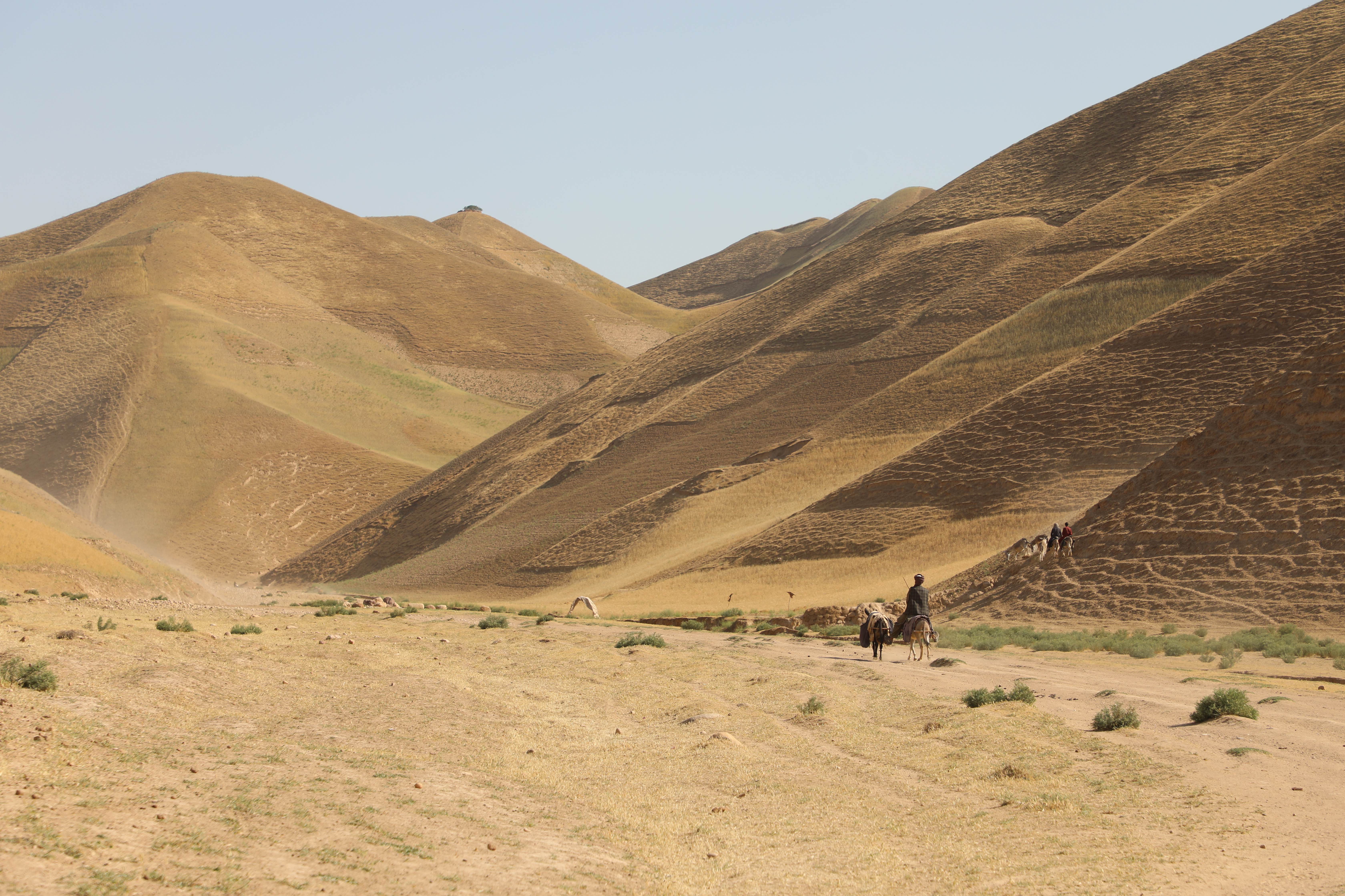 Mountainous landscape in Afghanistan.
