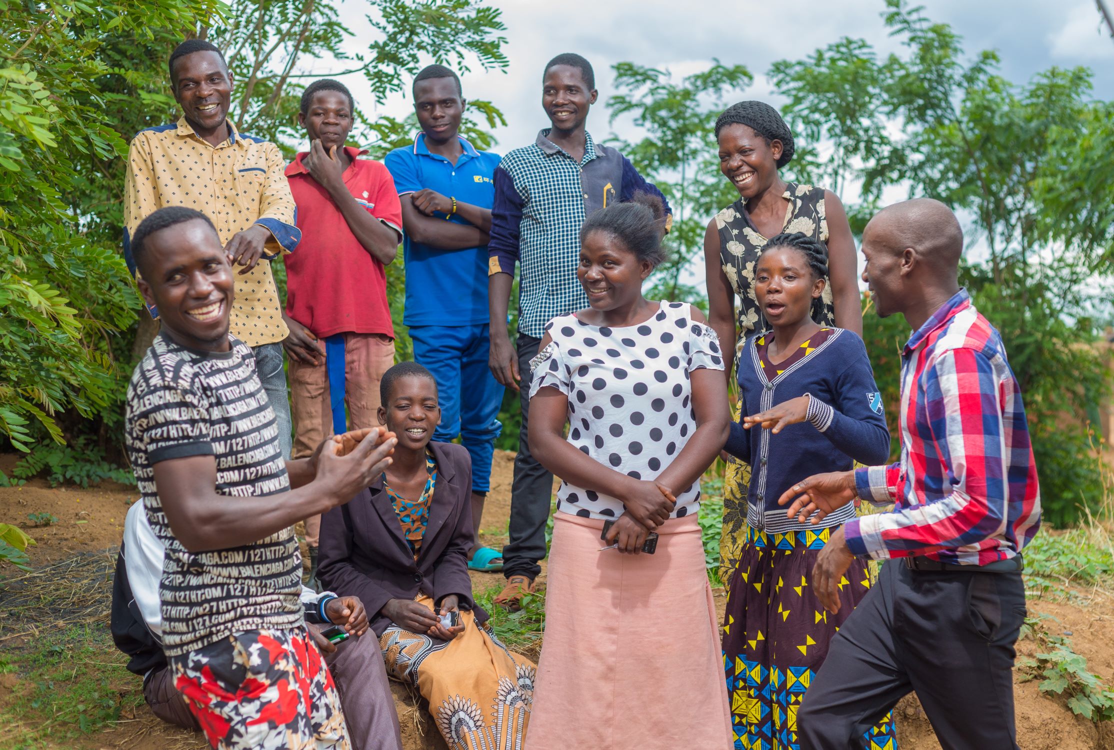 Young people from Malawi